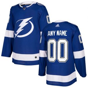 Barn NHL Tampa Bay Lightning Tröjor Skräddarsydda  Hemma Kuninkaallisen blå Authentic